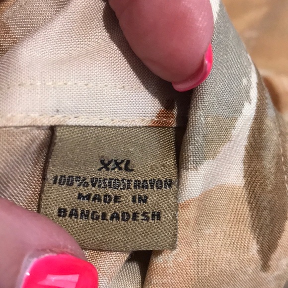 Natural Issues Tropical S/S casual shirt - Picture 4 of 5